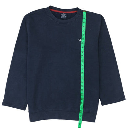 Mens UK Size L Champion Blue Pullover Sweatshirt
