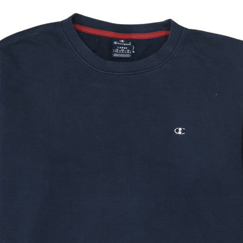 Mens UK Size L Champion Blue Pullover Sweatshirt