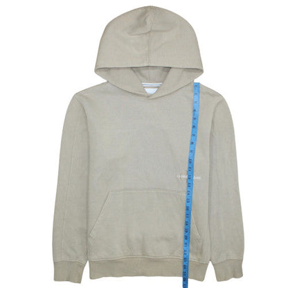 Mens UK Size M Calvin Klein Jeans Beige Pullover Hoodie
