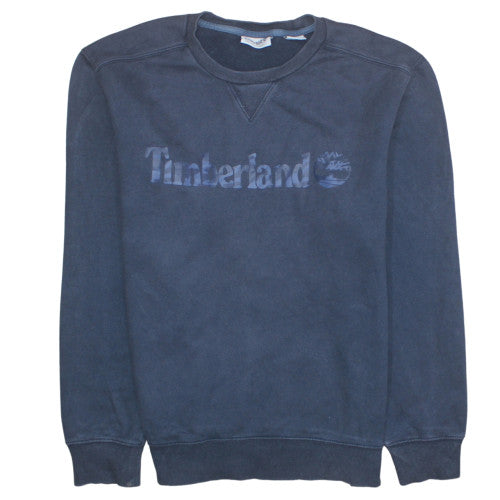 Mens UK Size L Timberland Blue Pullover Sweatshirt