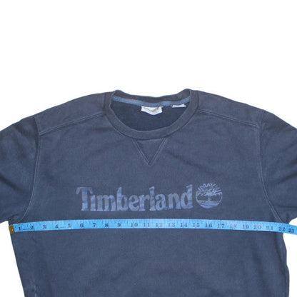 Mens UK Size L Timberland Blue Pullover Sweatshirt