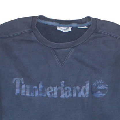 Mens UK Size L Timberland Blue Pullover Sweatshirt