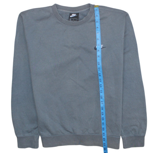 Mens UK Size M Nike Grey Pullover Sweatshirt