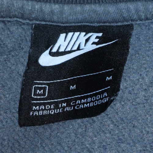 Mens UK Size M Nike Grey Pullover Sweatshirt