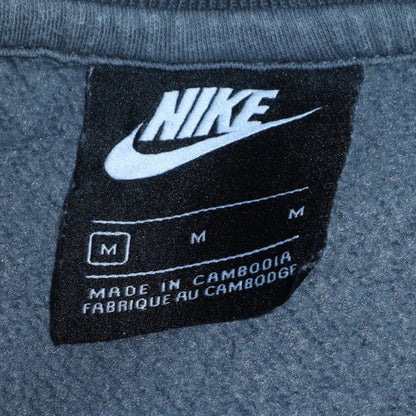 Mens UK Size M Nike Grey Pullover Sweatshirt
