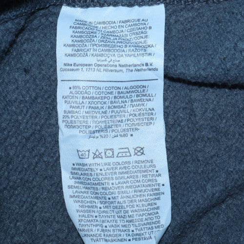 Mens UK Size M Nike Grey Pullover Sweatshirt
