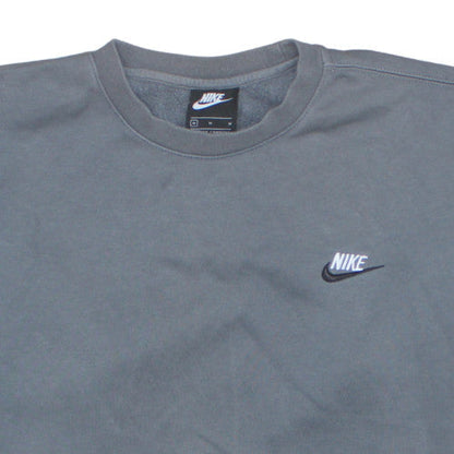 Mens UK Size M Nike Grey Pullover Sweatshirt