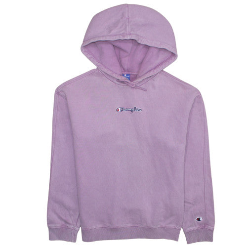Womens UK Size XL Champion Purple Pullover Hoodie