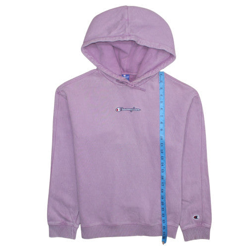 Womens UK Size XL Champion Purple Pullover Hoodie