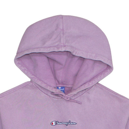 Womens UK Size XL Champion Purple Pullover Hoodie