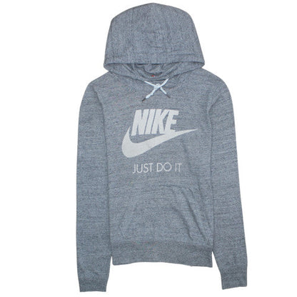 Mens UK Size M Nike Grey Pullover Hoodie