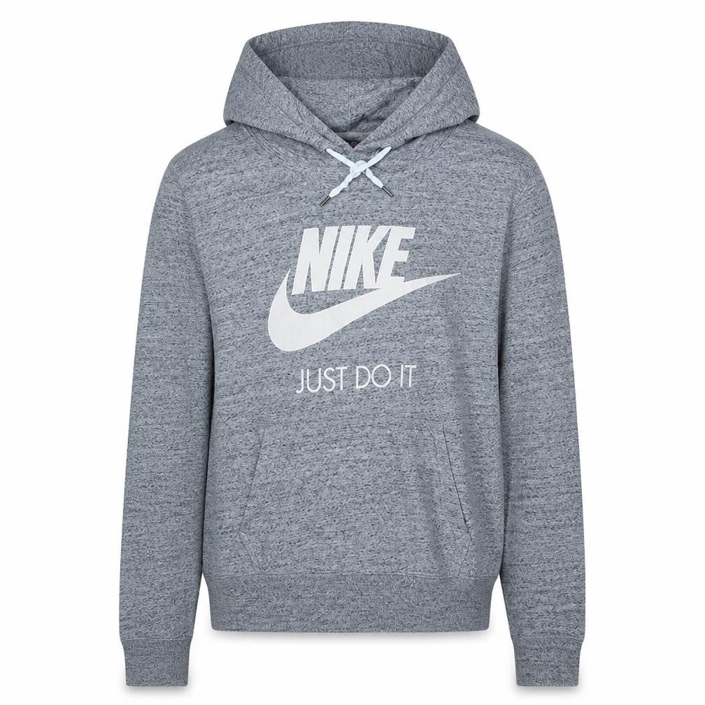 Mens UK Size M Nike Grey Pullover Hoodie