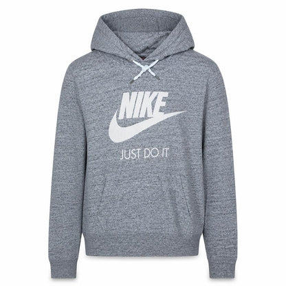 Mens UK Size M Nike Grey Pullover Hoodie