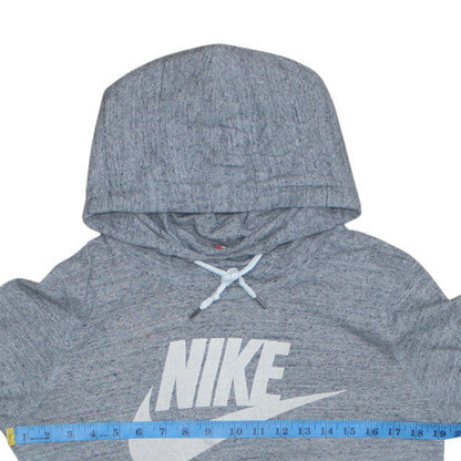 Mens UK Size M Nike Grey Pullover Hoodie