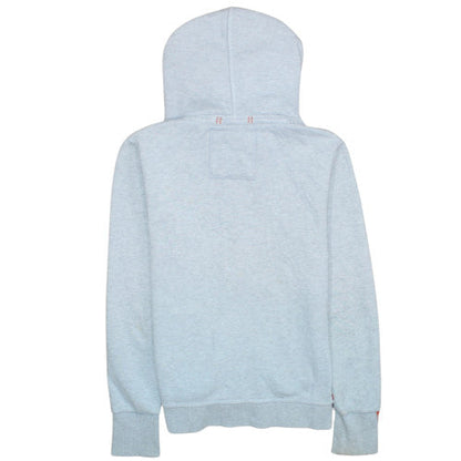 Mens UK Size S Superdry Grey Full Zip Hoodie