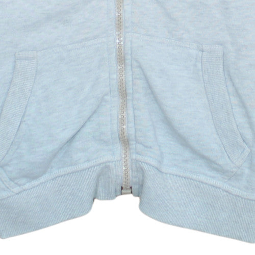 Mens UK Size S Superdry Grey Full Zip Hoodie