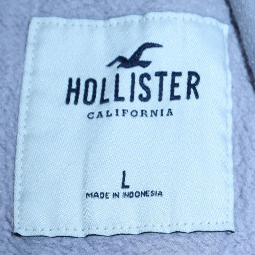 Unisex Adults UK Size L Hollister Purple Pullover Hoodie