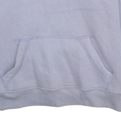 Unisex Adults UK Size L Hollister Purple Pullover Hoodie