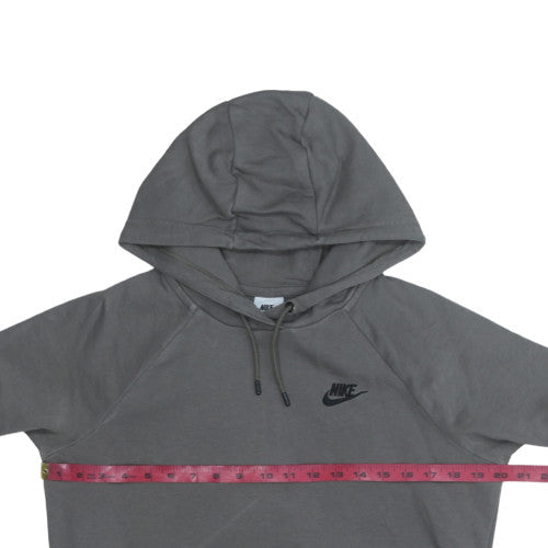 Mens UK Size S Nike Grey Pullover Hoodie