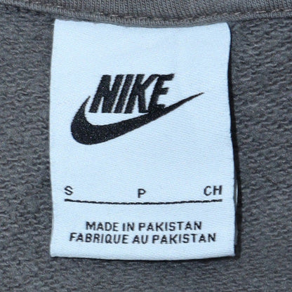 Mens UK Size S Nike Grey Pullover Hoodie