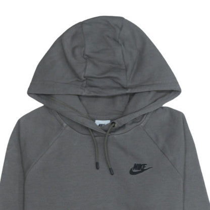 Mens UK Size S Nike Grey Pullover Hoodie
