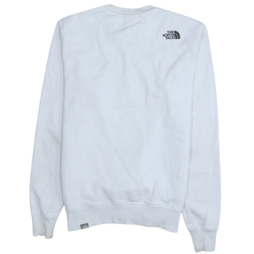 Mens UK Size M The North Face White Pullover Sweatshirt