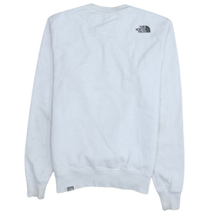 Mens UK Size M The North Face White Pullover Sweatshirt