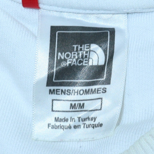 Mens UK Size M The North Face White Pullover Sweatshirt