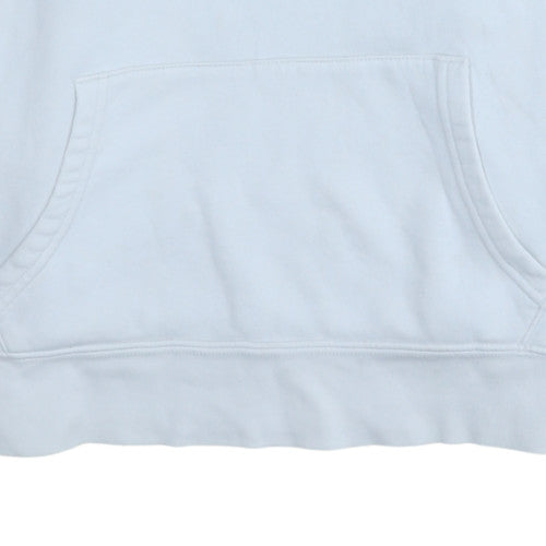 Mens UK Size M GAP White Pullover Hoodie