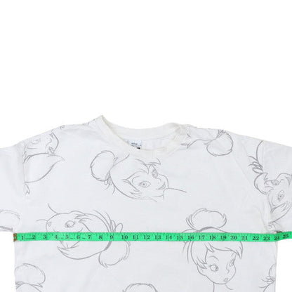 Womens UK Size L Disney White Pullover Sweatshirt