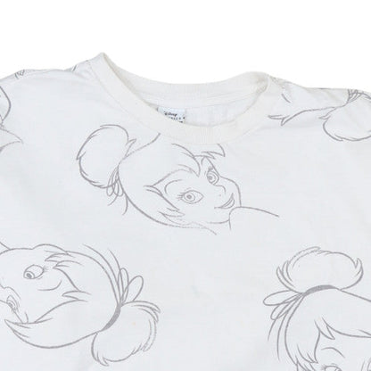 Womens UK Size L Disney White Pullover Sweatshirt