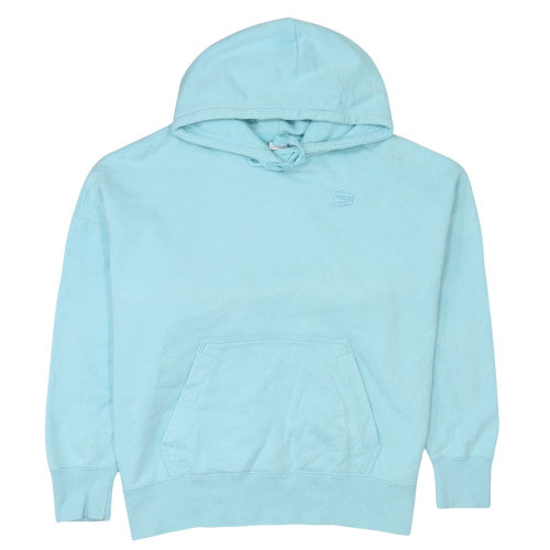 Womens UK Size L Puma Blue Pullover Hoodie