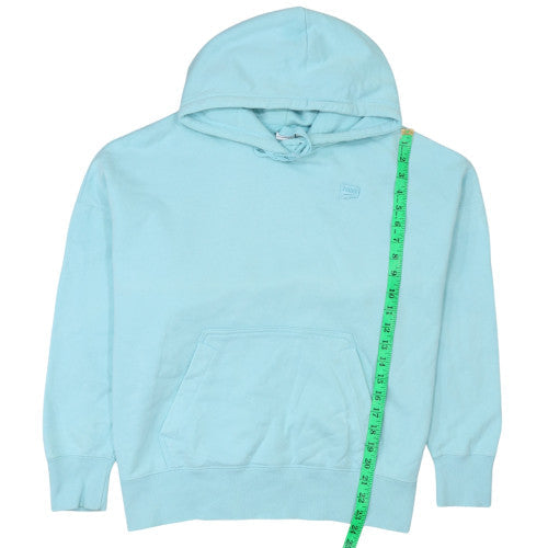 Womens UK Size L Puma Blue Pullover Hoodie