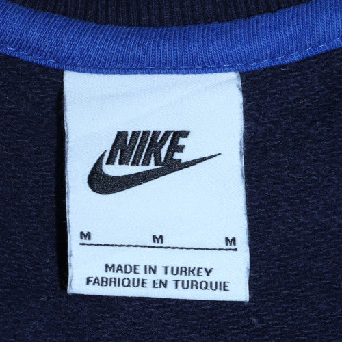 Mens UK Size M Nike Blue Full Zip Sweatshirt