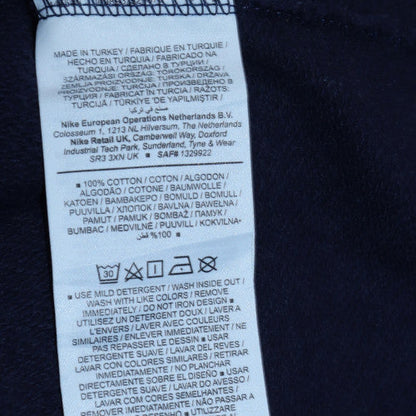 Mens UK Size M Nike Blue Full Zip Sweatshirt