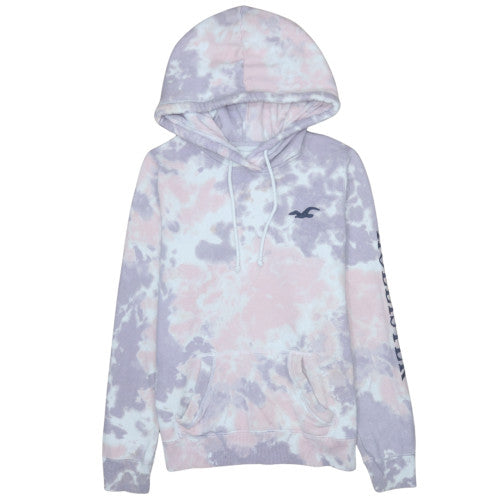 Mens UK Size S Hollister Multicoloured Pullover Hoodie