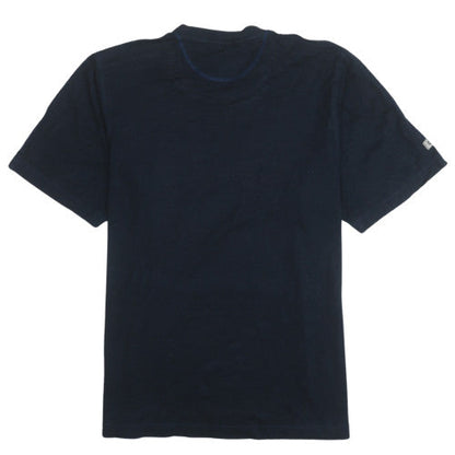 Adidas Men's Navy Blue Crew Neck Short Sleeve T-Shirt Size L