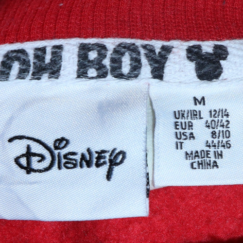 Womens UK Size 12/14 Disney Red Pullover Sweatshirt