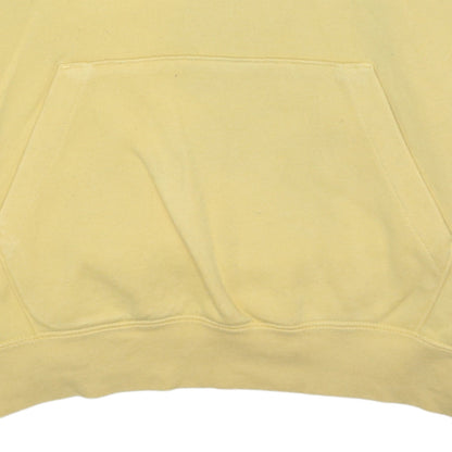 Mens UK Size L Nike Yellow Pullover Hoodie