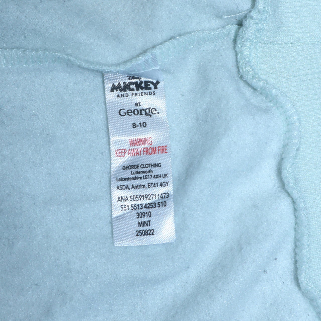 Teens UK Size 8-10 George Green Pullover Sweatshirt