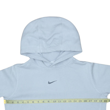 Teens UK Size XL Nike Blue Pullover Hoodie