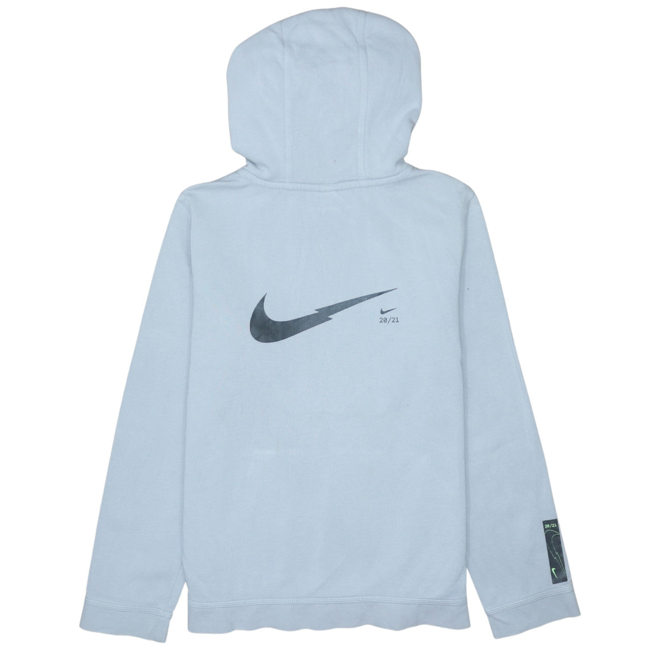 Teens UK Size XL Nike Blue Pullover Hoodie