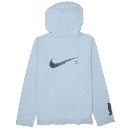 Teens UK Size XL Nike Blue Pullover Hoodie