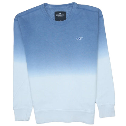 Mens UK Size XS Hollister Blue Pullover Sweatshirt