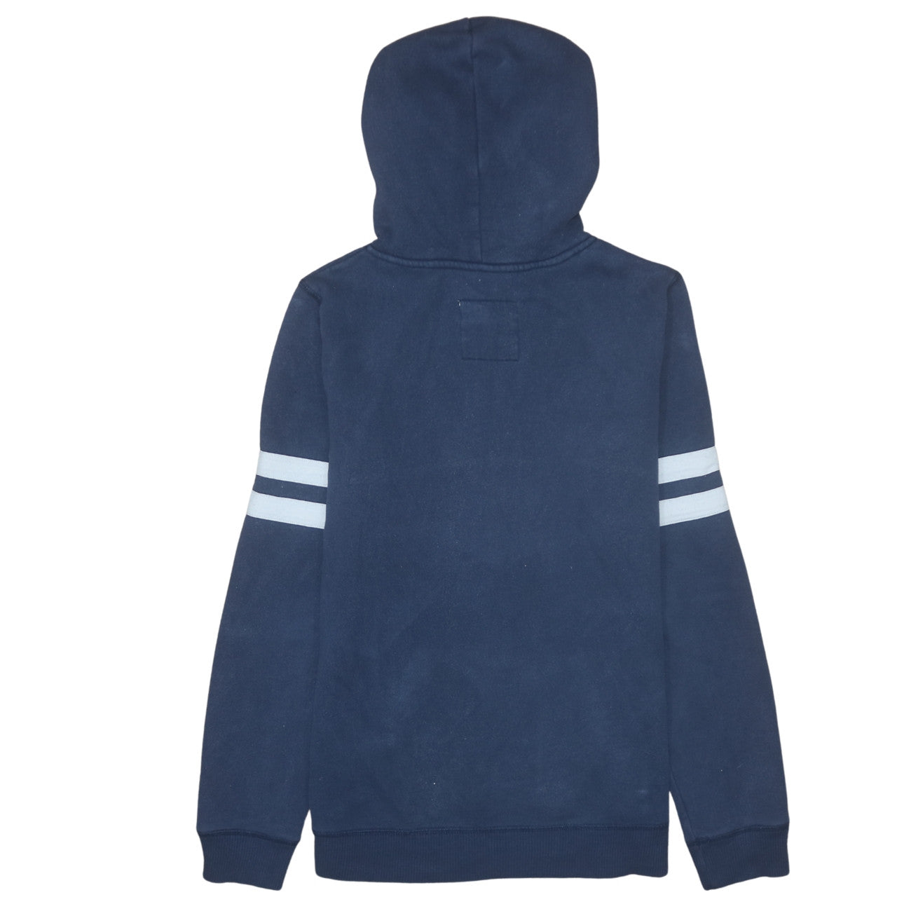 Mens UK Size M Hollister Blue Pullover Hoodie