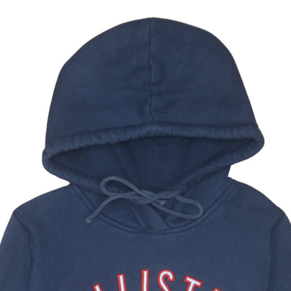 Mens UK Size M Hollister Blue Pullover Hoodie
