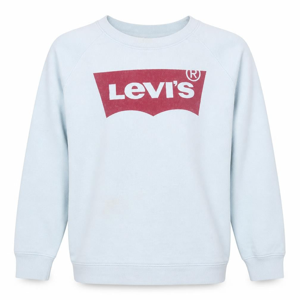 Mens UK Size M Levi's White Pullover Sweatshirt
