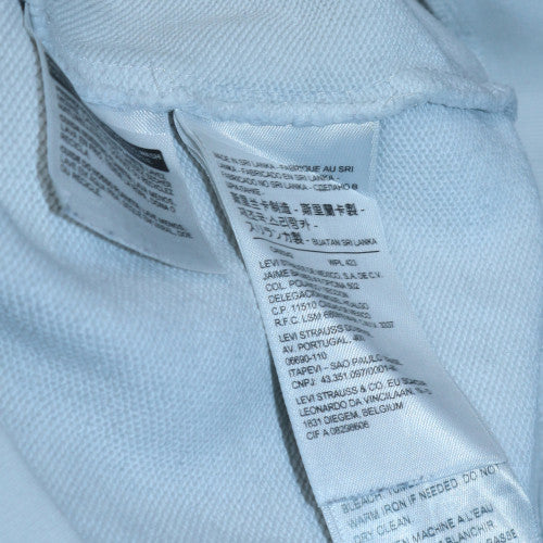 Mens UK Size M Levi's White Pullover Sweatshirt