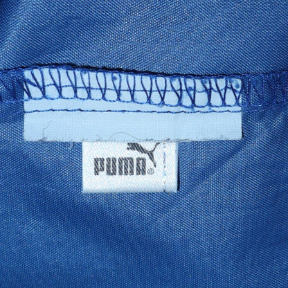 Puma Men's Blue Hooded Windbreaker Jacket Size M