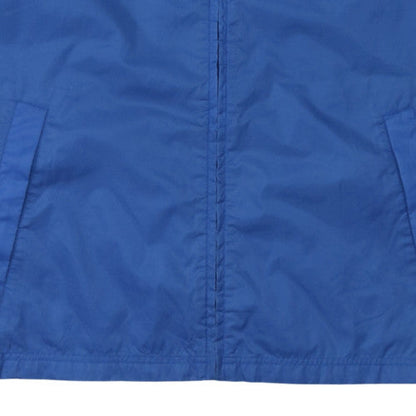 Puma Men's Blue Hooded Windbreaker Jacket Size M